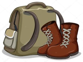 depositphotos_93689290-stock-illustration-camping-bag-and-boots